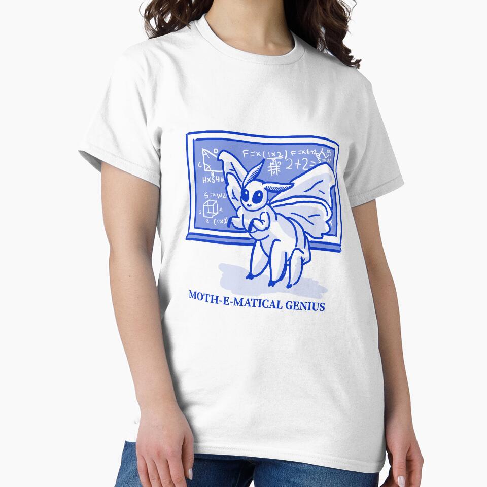 Moth-E-Matical Genius by LunabelleTees