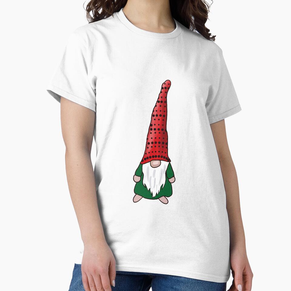 Christmas Gnome Clipart Tshirt Design by NataPrando