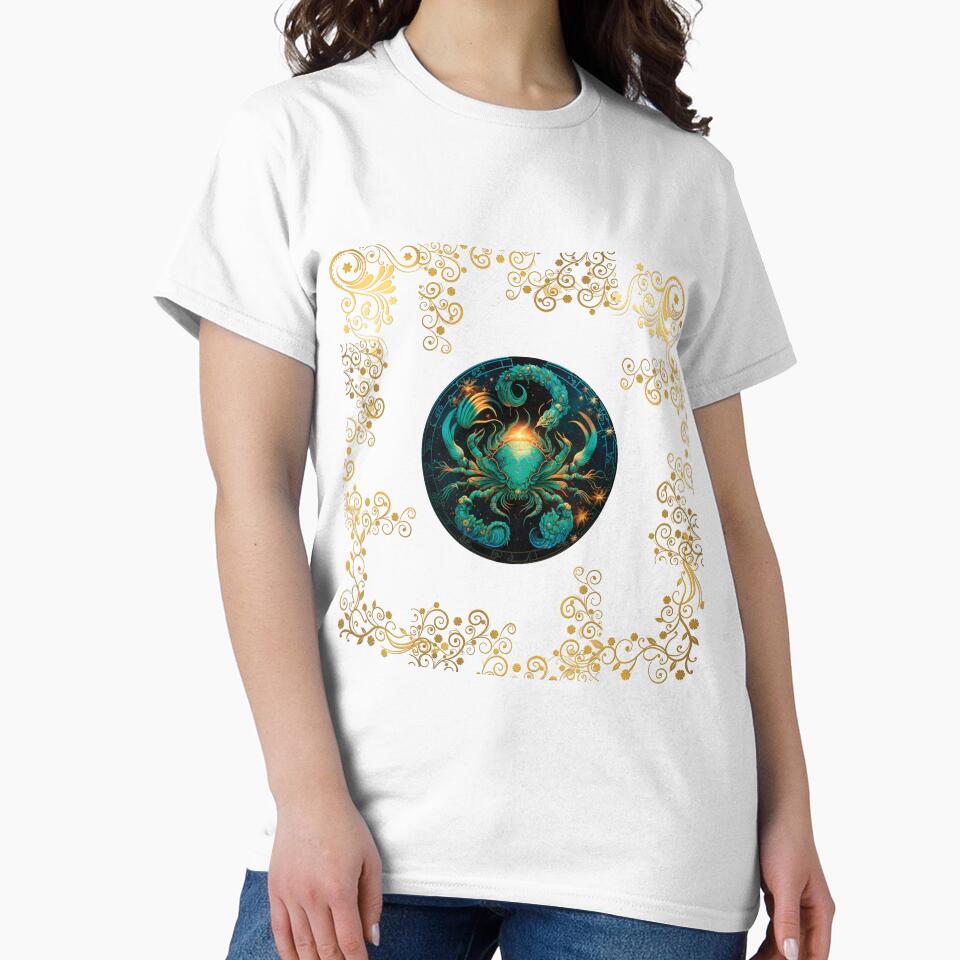 CANCER ZODIAC SIGN ON BLACK AND WITHOUT FONT by ORIGENcreate