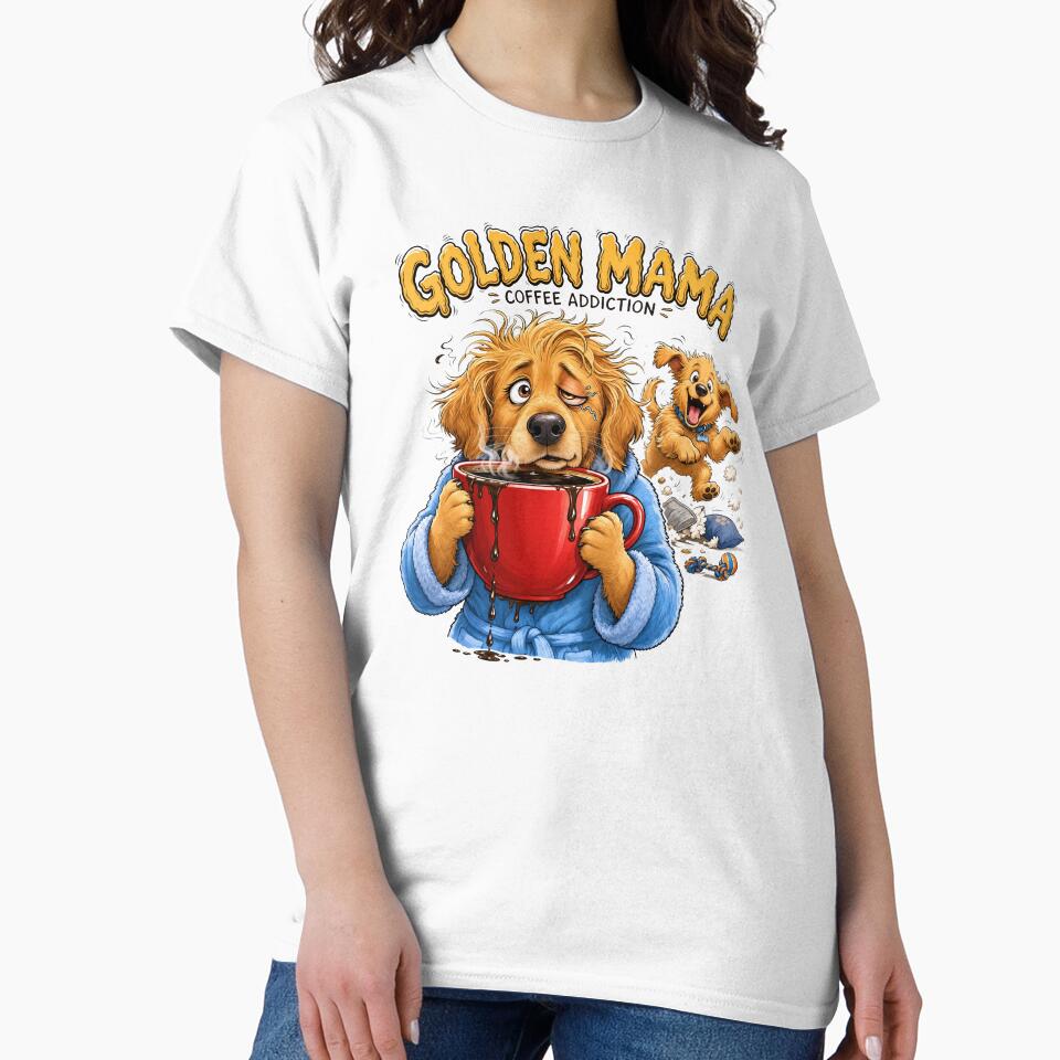 Golden Mama Coffee Addiction by zoughlal