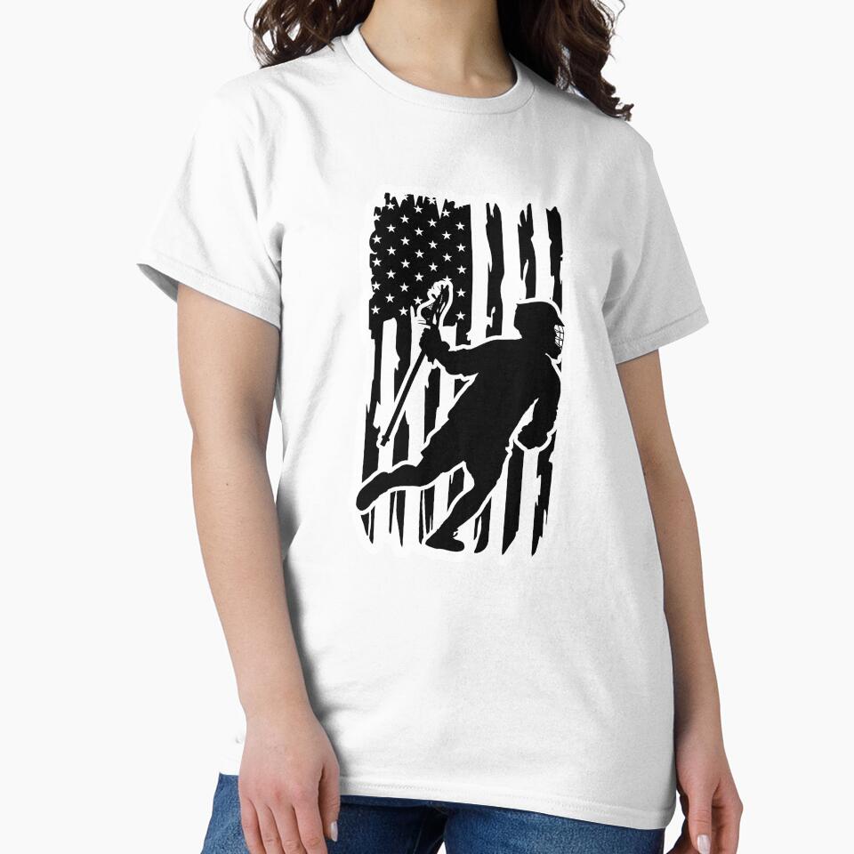 Lacrosse US Flag by MYpngShop