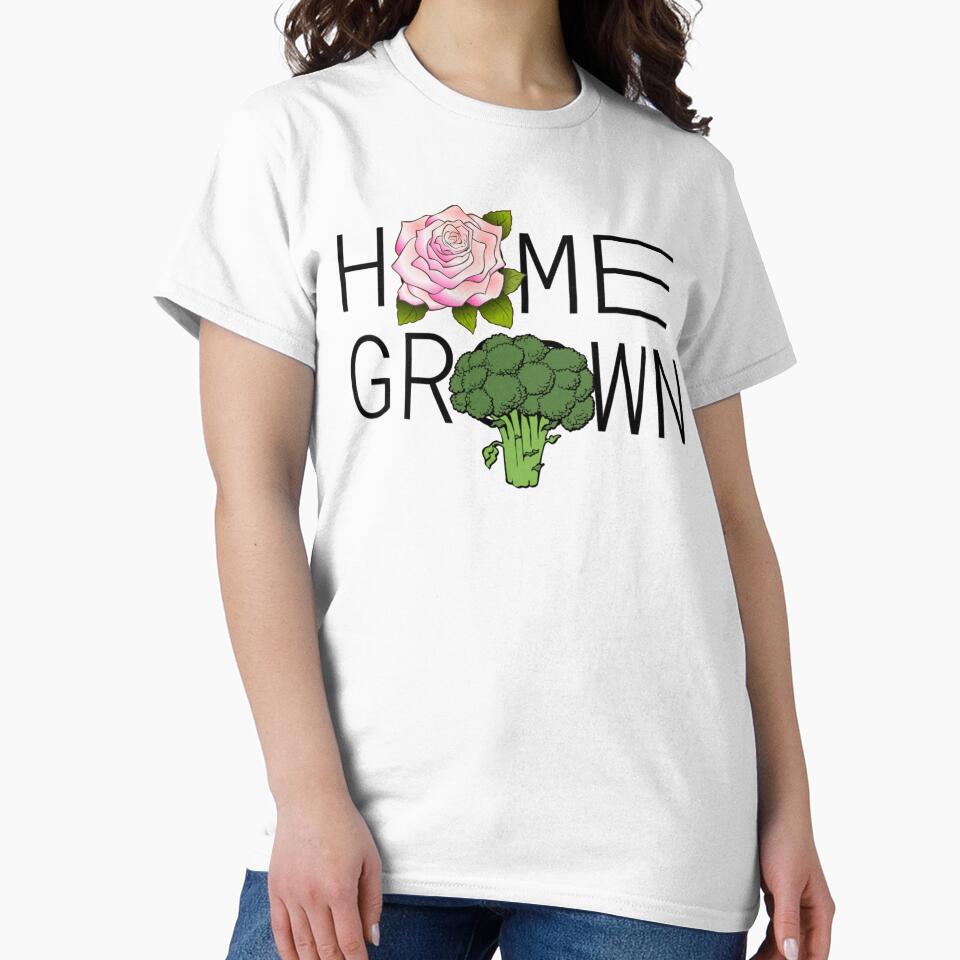 Home Grown, Plant Lady, Vegetable, Farmer, Farm, Nature, Grocer by HomeConscious