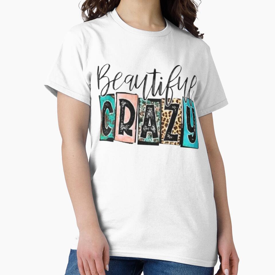 Beautiful crazy, Sublimation, Woman by Santogadeshop