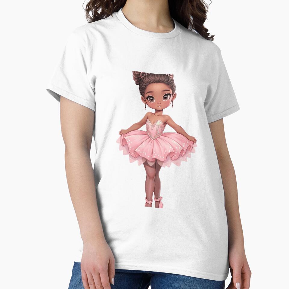 Cute Little Ballerina Sublimation by senkuchanshop