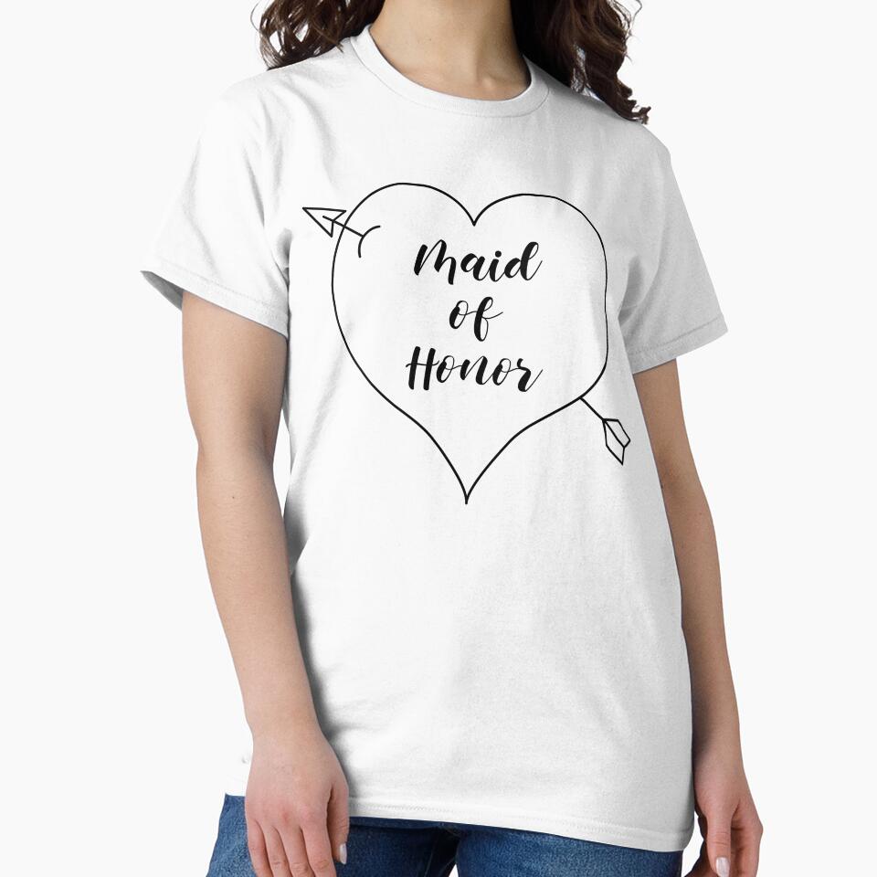 Maid of Honor Heart and Arrow by bunderwood97