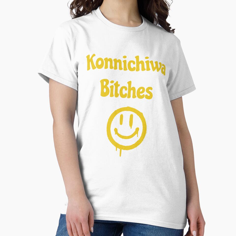 Konnichiwa Bitches by KATKattalestv Unisex