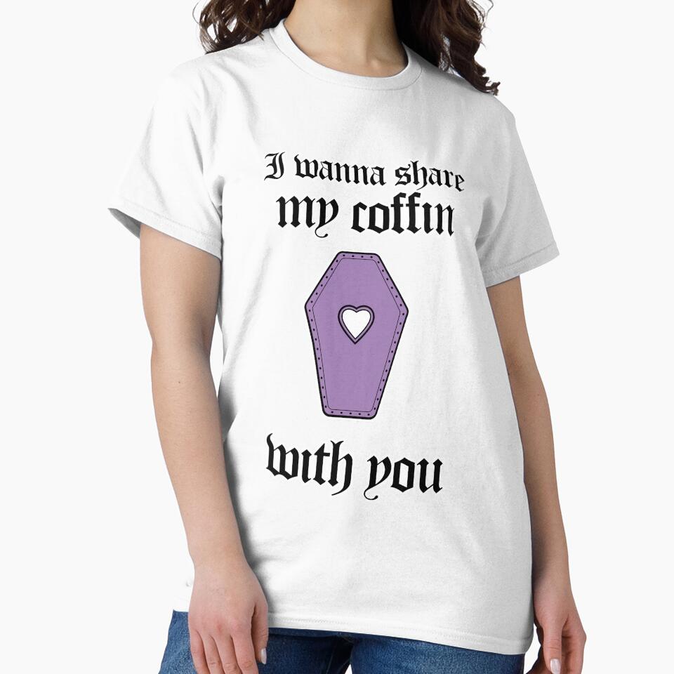 Share my coffin dots - gothic valentine's day by CuriosumArt Unisex