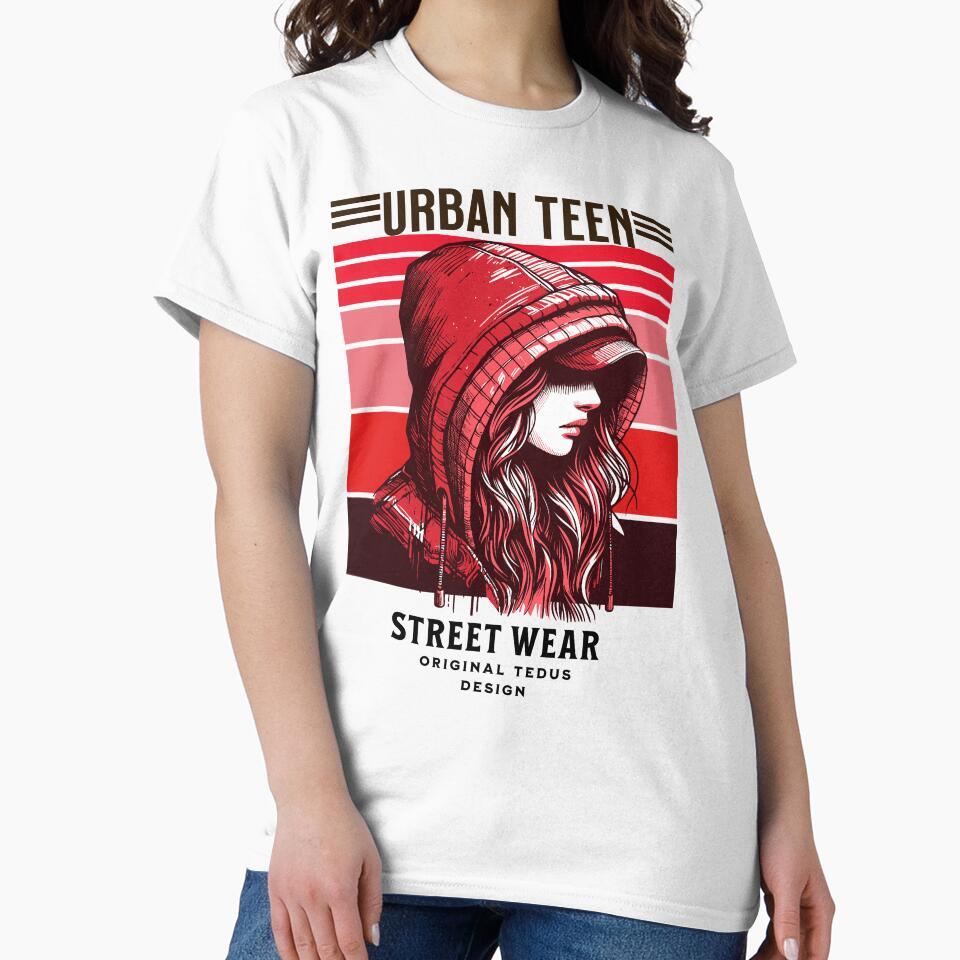 Fashion Statement of the Street: Urban Teen Street Wear by Tedus Design Unisex