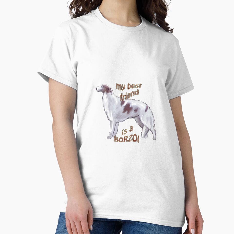 My Best Friend Is A Borzoi by IowaArtist