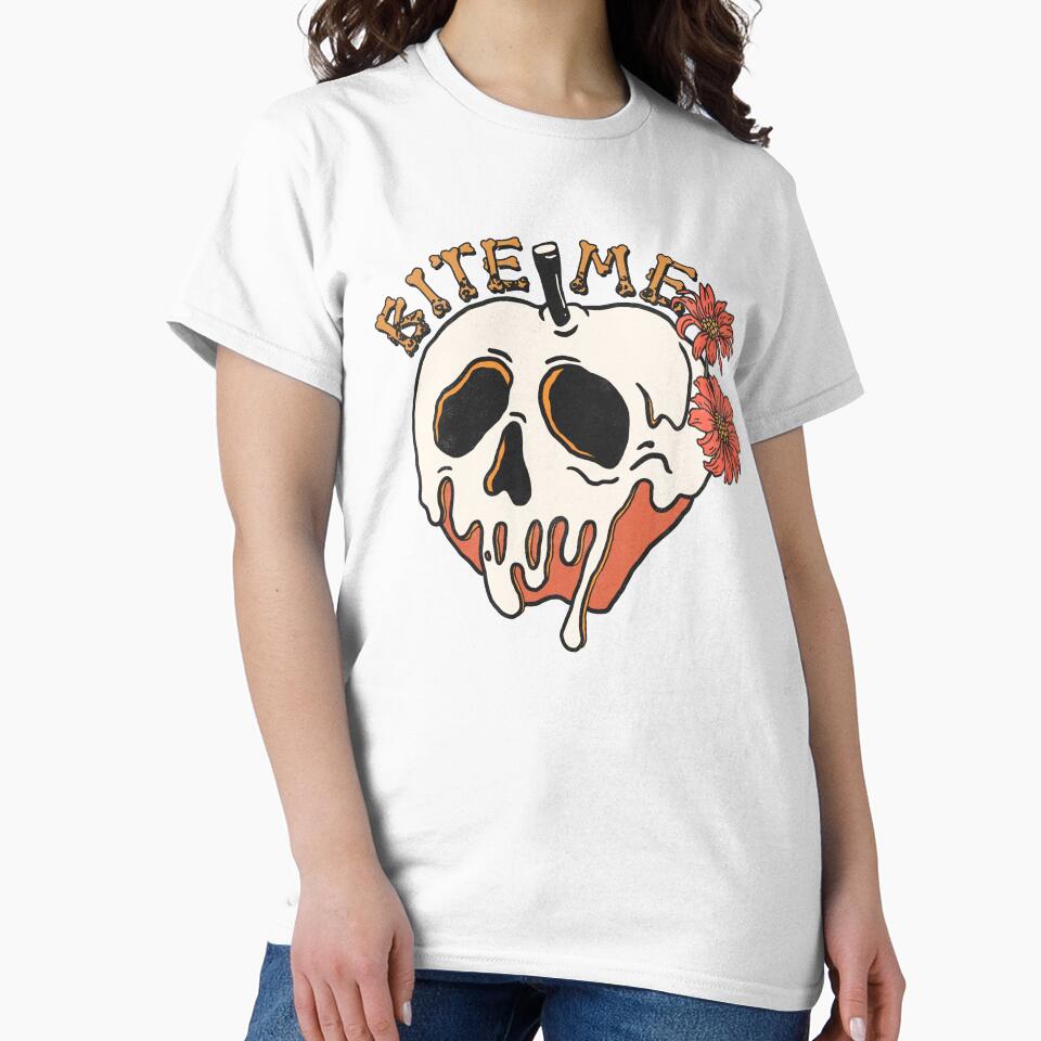 BITE ME SKELETON HALLOWEEN by SAFREN