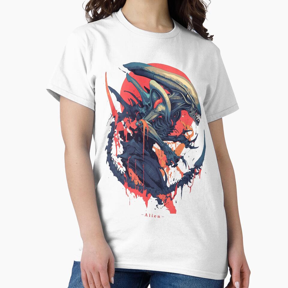 Xenomorph from Alien and Romulus by Senpaiwaves Unisex
