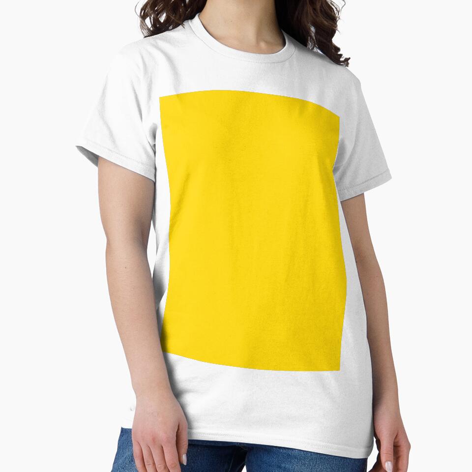 PLAIN SOLID YELLOW - GOLD- BY OZCUSHIONS by ozcushions Unisex