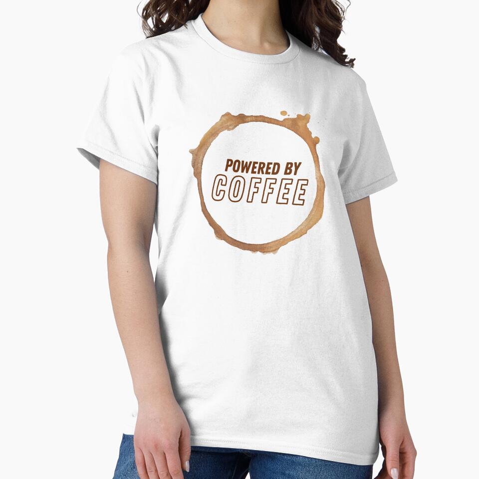 Physical Therapist Powered by Coffee - Coffee Stain Quote by Gummy Bear Gift Shop