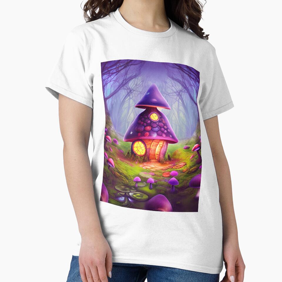 Magical Mushroom House by GoodaBeing