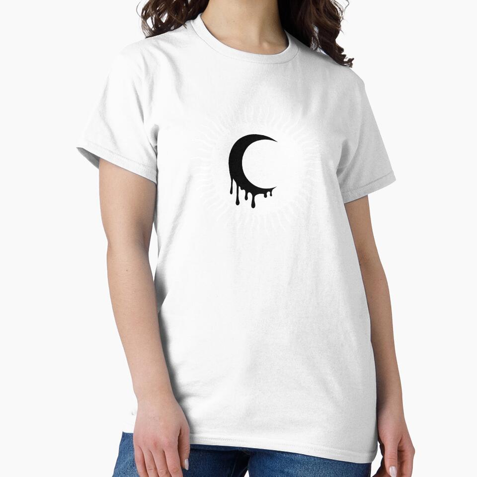 Melting moon with sun by Fran Fryberg Unisex