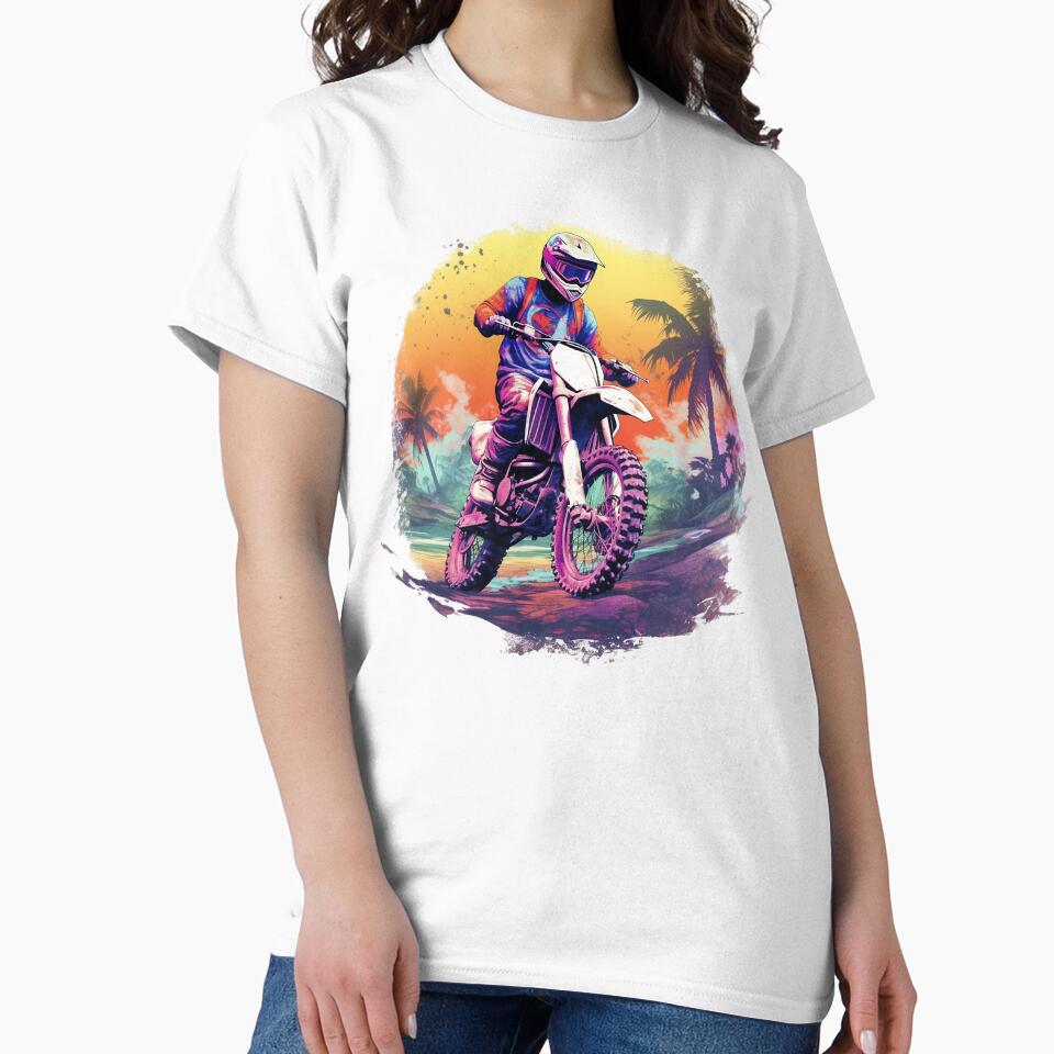 Motocross Retro | PNG Sublimation. by JhazAineArtShop