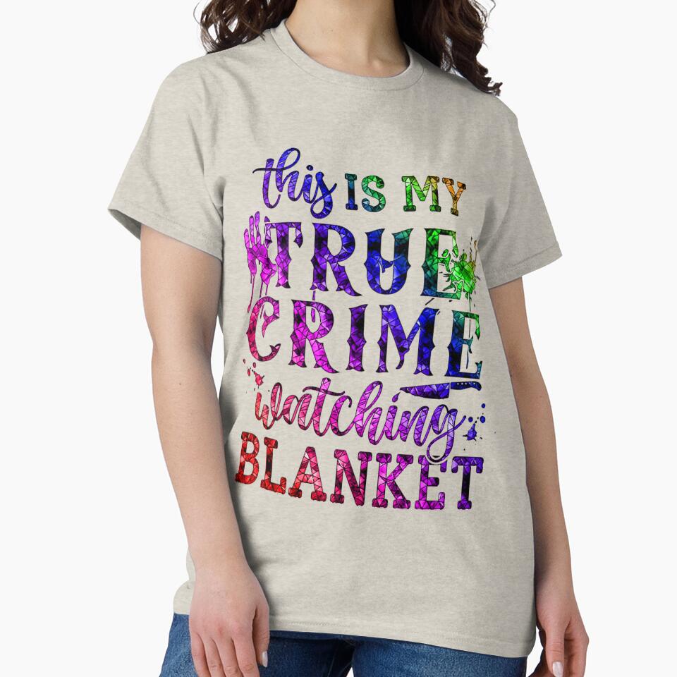 This is My True Crime Watching Blanket. by CristalleLisa