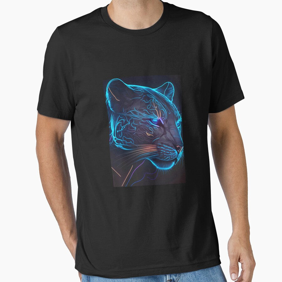 Cool Neon Panther Premium Scoop 1 by MarinaCol5 Unisex