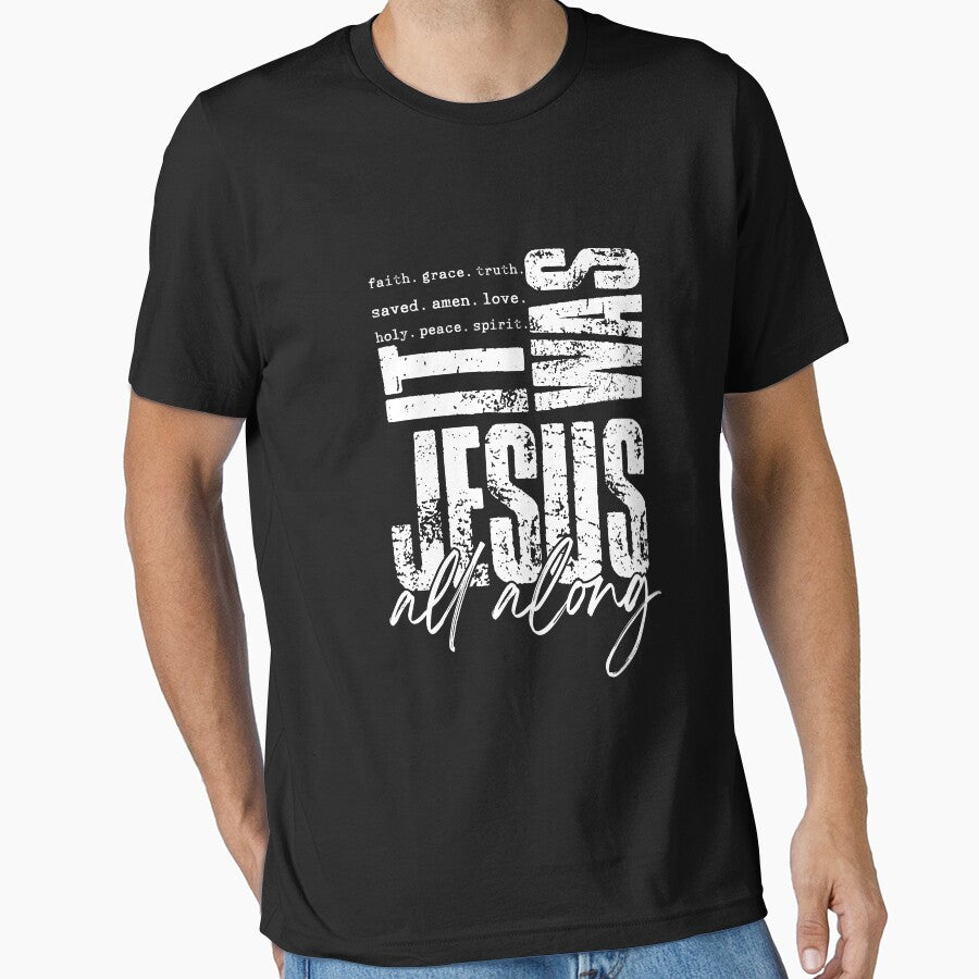 It Was Jesus All Along, Bible Spirit Christian Sublimation by hanoiphos