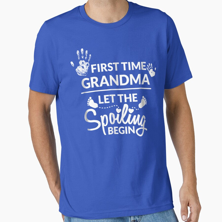 New First Time Grandma Let The Spoiling Begin Gift by ErnestoStudio