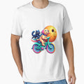 Dog riding cycle with cat design #040420241 by NCNGDESIGN Unisex
