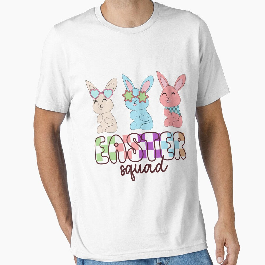 Happy Easter Bunny Spring Easter Squad Egg Easter For Women by BestTshirtArt