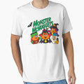 Monster McNuggets Halloween Vintage 90s Retro Funny Chicken Nugget Monsters by Glow-Paw-Studio