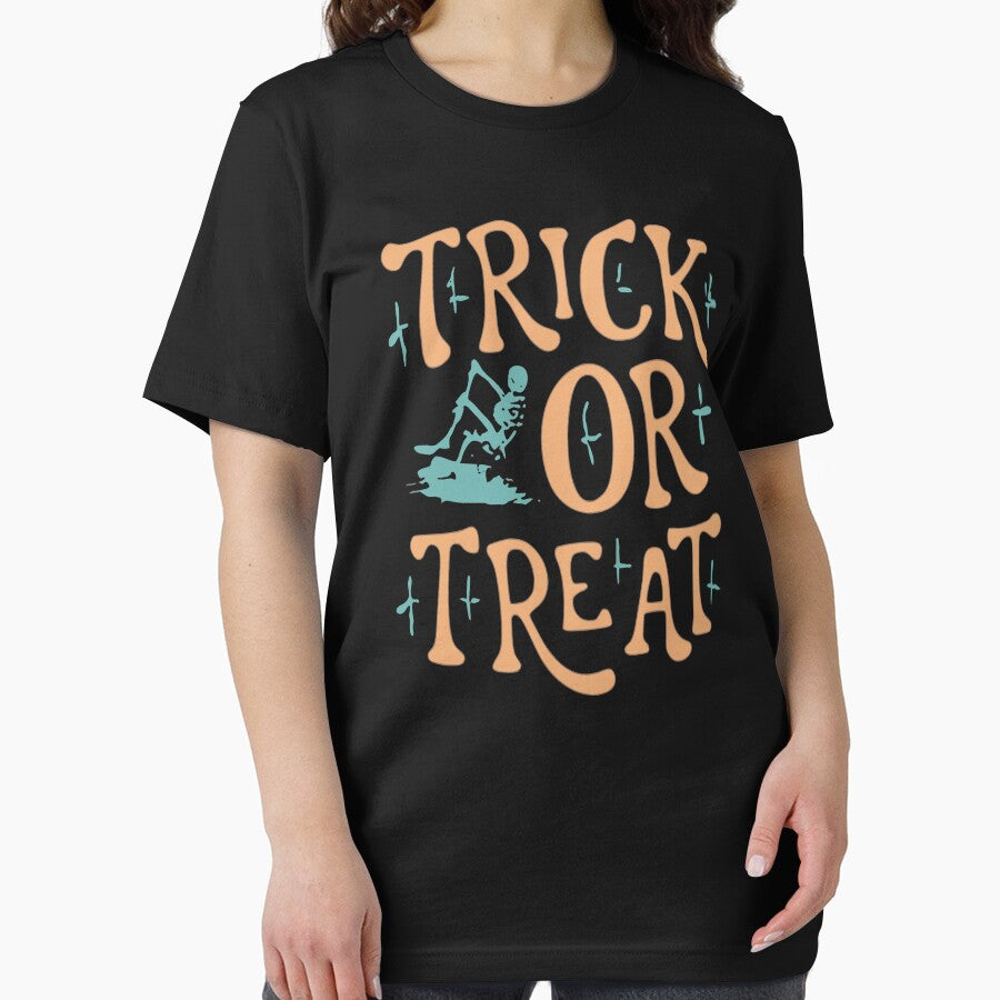 Skeleton trick or treat by Arrain