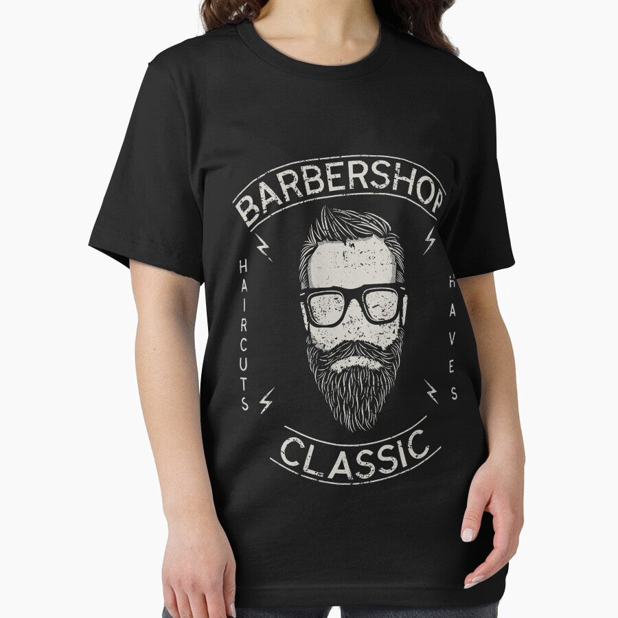 Barber Shop Classic Retro Vintage Distressed Design by JakeRhodes