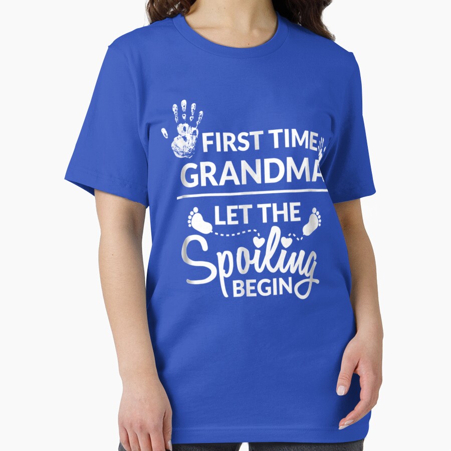 New First Time Grandma Let The Spoiling Begin Gift by ErnestoStudio