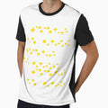 All Over Gold Star Print by SerpentSkyArts