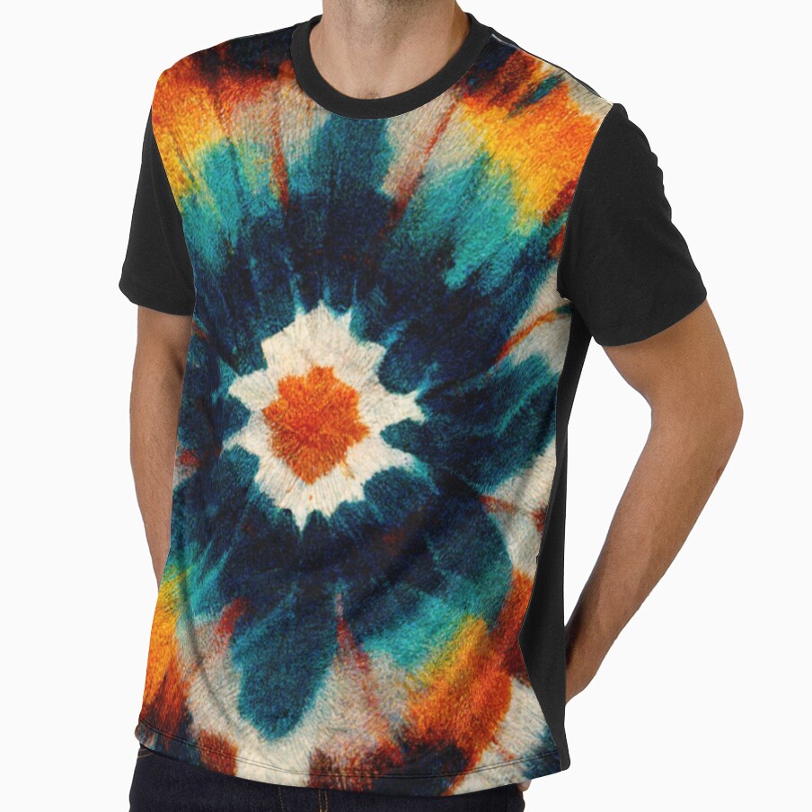 Tie-Dye Design All Over Print Design by thisisallahoax