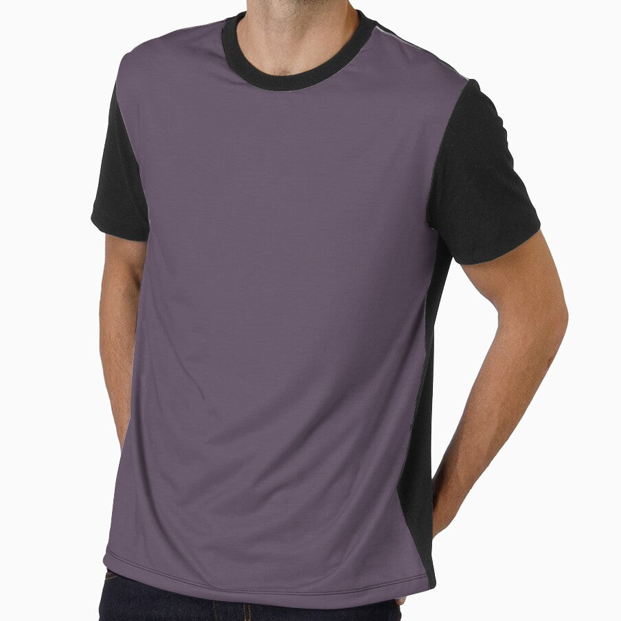 “Eggplant Purple” | Plain Colour Range by LiseHoltArt Unisex