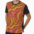 Groovy Psychedelic Swirl Pattern – Retro 70s Vibes by CoastalEmp