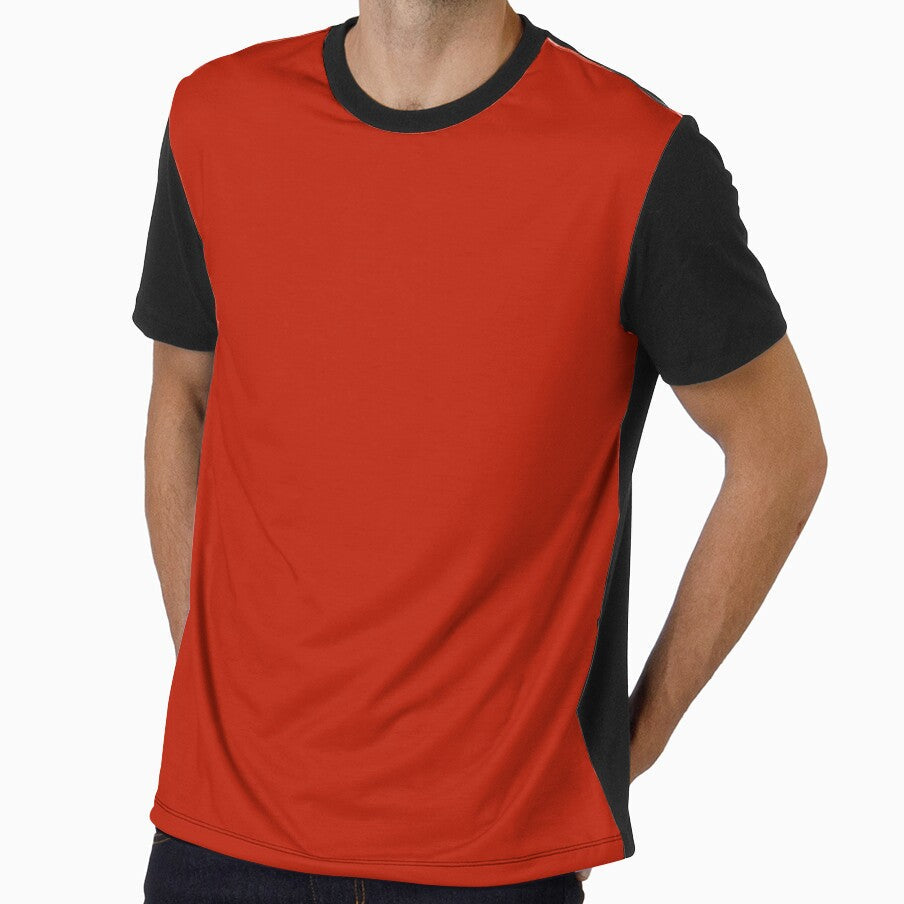 “Dark Orange” | Plain Colour Range by LiseHoltArt Unisex