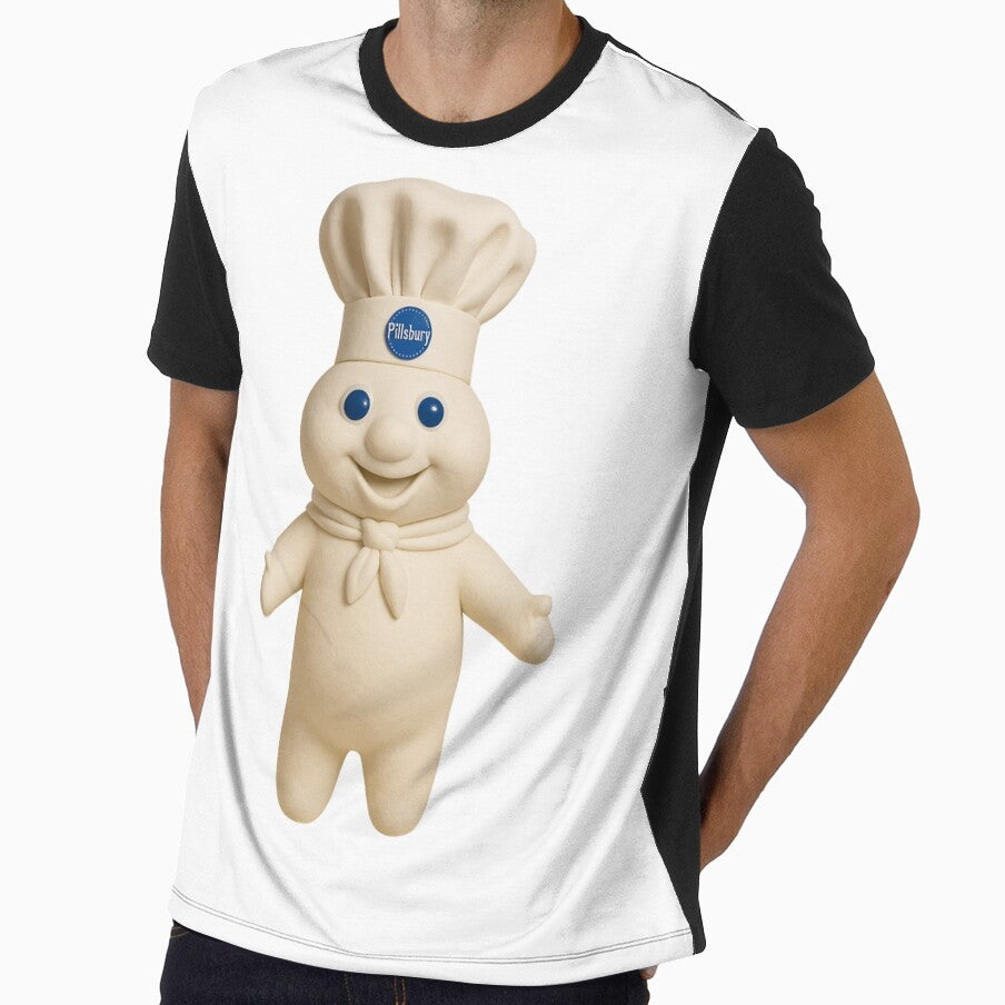 Doughlicious Gains | Funny Mascot Baking Fitness Pun by GeniePixel
