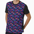 seemless sigil runic pattern all over print fabric by Liliths-Closet