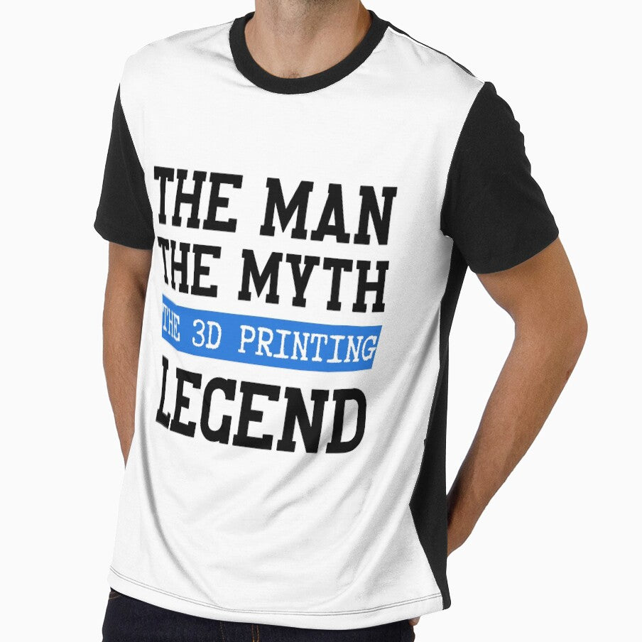 The Man The Myth The 3D Printing Legend -  Funny 3D Printing by GeniusEngineer