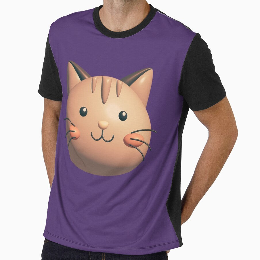 Head of Cute Cat 3D by branaghbel