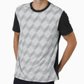 gray cube geometric 3d pattern by Asa-design