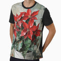 Poinsira - Abstract poinsettia (6/8) by sabantha