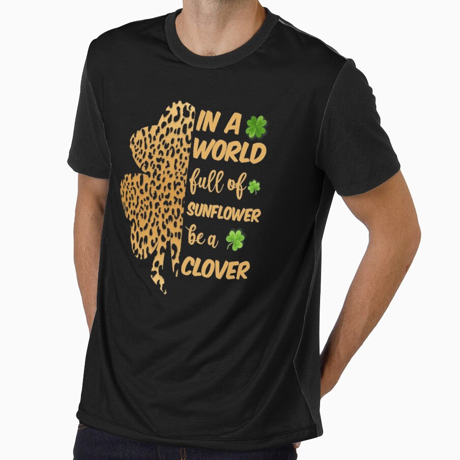 In a World Full Of Sunflower Be a Clover Leopard by autlu