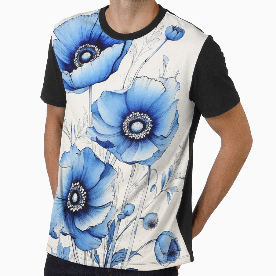 Blouvanda - Blue Poppies (2/4) by sabantha