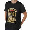 Funny Retro 3D Printer Certified 3D Printologist 3D Printing by AdrianaDoria