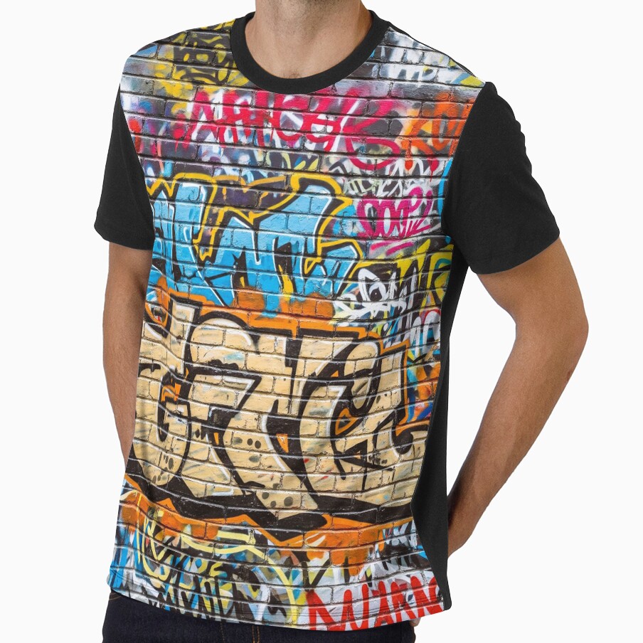 Brick Yard Wildstyle Fusion Aop by JohnnyVillas
