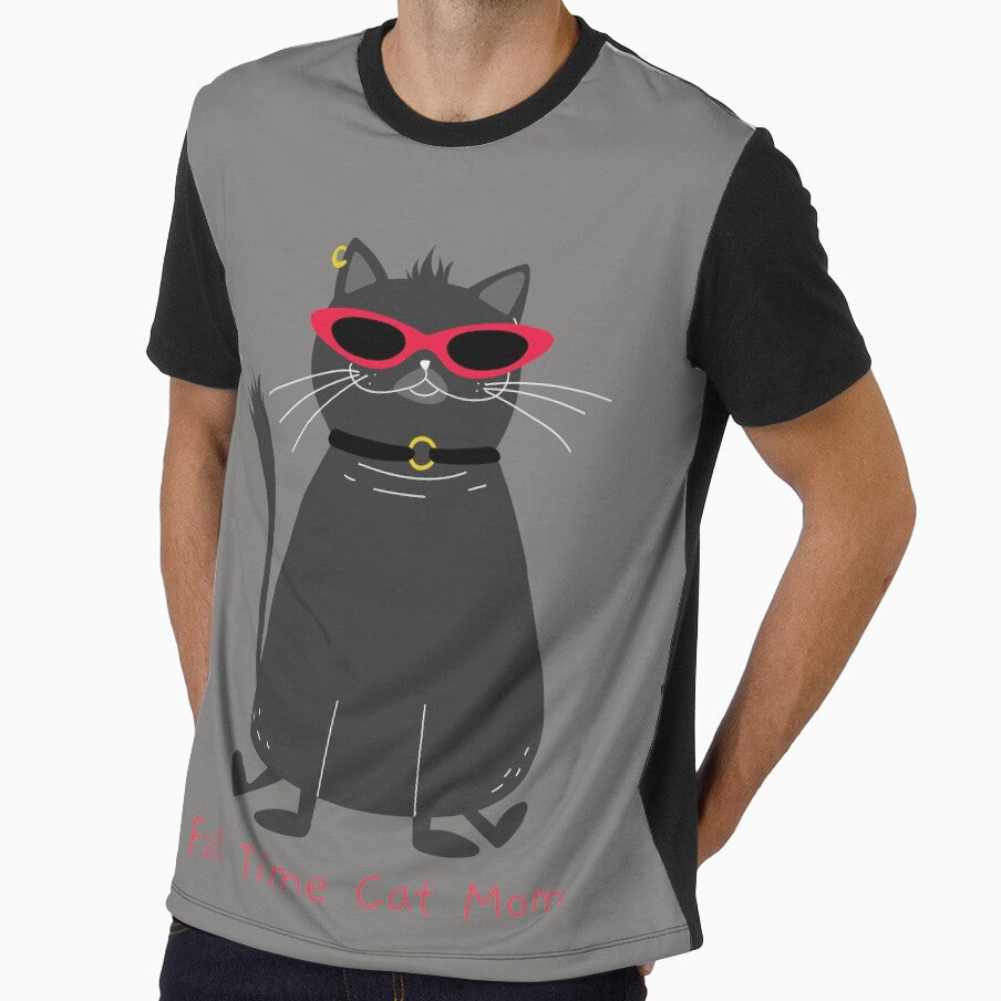 Full Time Cat Mom by OuDesigns