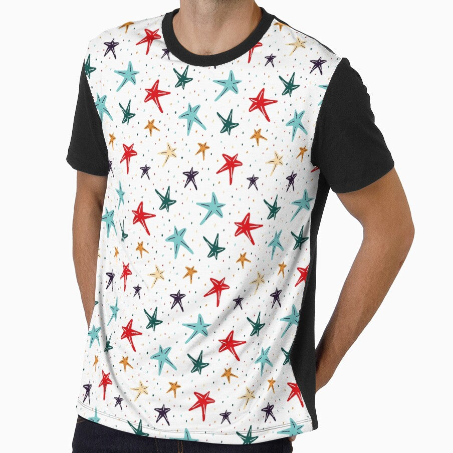 Three-colored stars in a galaxy far, far away. Cute and easy-going for teenagers. by isaartboho