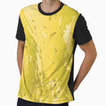 Crazy All Over Yellow Abstract Design by aventi24