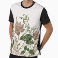 Lotus and Craf ikat pattern so cute by Dechaphopearsri