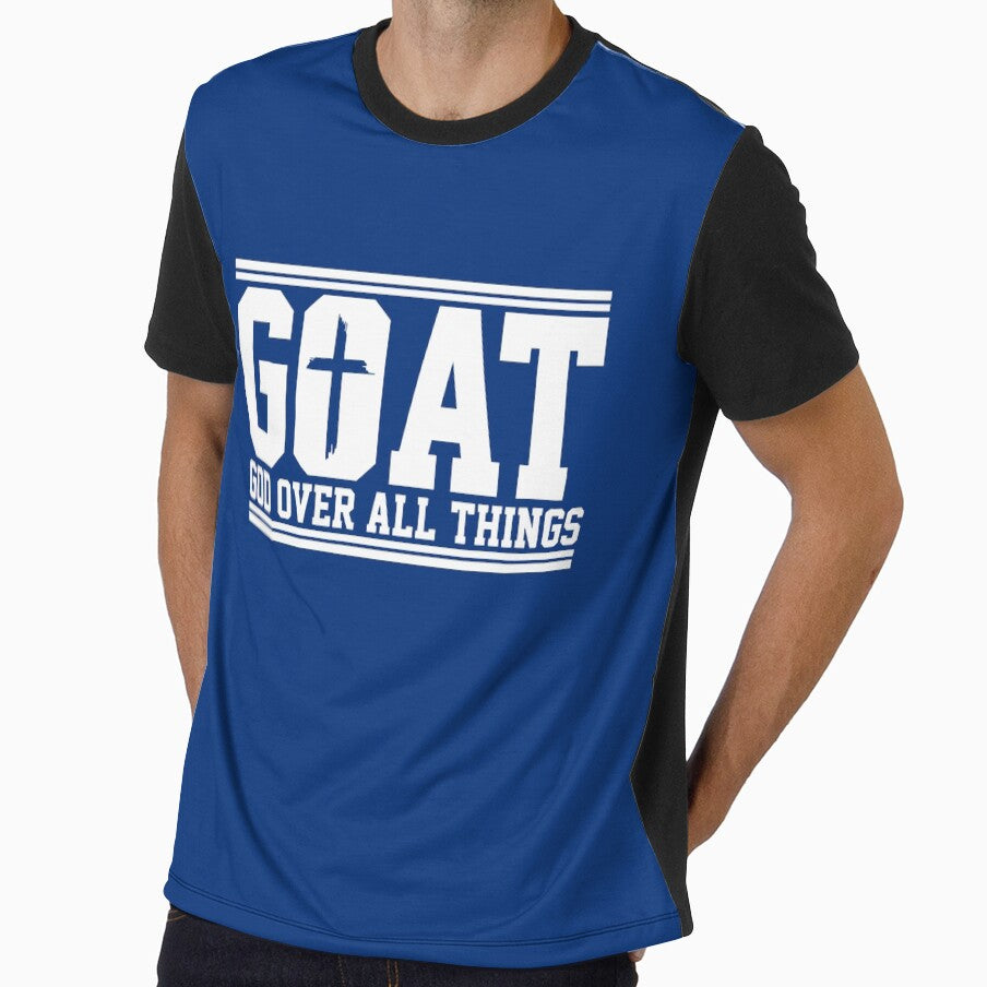 Goat God Over All Things Christian Faith Jesus by averyfisher